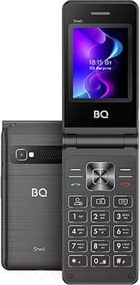 Мобильный телефон BQ 2411 Shell (черный)