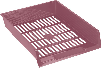 Лоток для бумаг Стамм Респект / ЛТГ-31716 (бордовый)