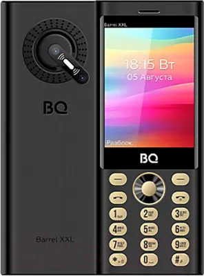 Мобильный телефон BQ 3598 Barrel XXL (Black/Gold)