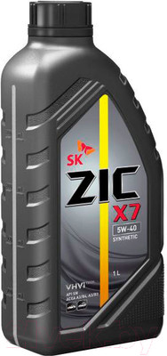 Моторное масло ZIC X7 5W40 / 132662 (1л)