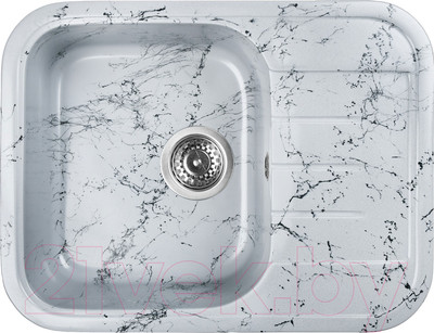 Мойка кухонная Wisent WB20-16 (с сифоном GER013)