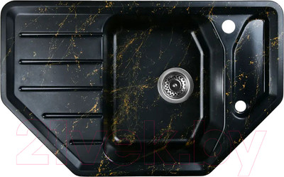 Мойка кухонная Wisent WE08-14 (с сифоном)