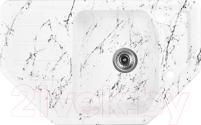 Мойка кухонная Wisent WE08-12 (с сифоном GER013)