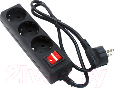 Удлинитель Perfeo Powermate / PF-A4678 (3м, черный)