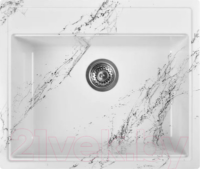 Мойка кухонная Wisent WA12-12 (с сифоном GER013)