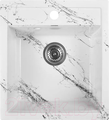 Мойка кухонная Wisent WA45-12 (с сифоном GER013)