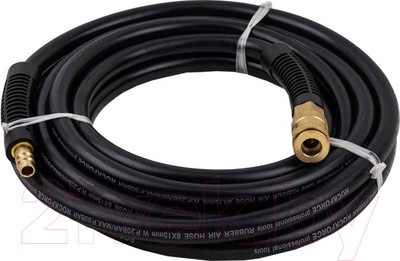 Шланг для компрессора RockForce Резиновый воздушный армированный с фитингами RF-AHC-10/E (58679)