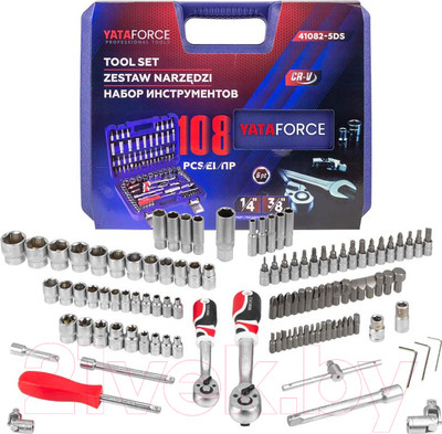 Универсальный набор инструментов Yataforce YF-41082-5DS(57673)