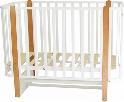 Детская кроватка СКВ 394001-6 (белый/бук)