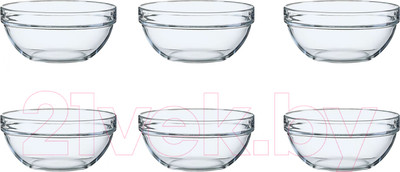 Набор салатников Luminarc Stackable H9670/6 (6шт)