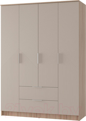 Шкаф BTS МС Эмилия ШК-11 (дуб смоки/айриш MF03)