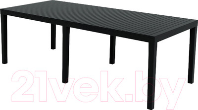 Стол садовый Ipae Progarden Indo / IND012AN (антрацит)