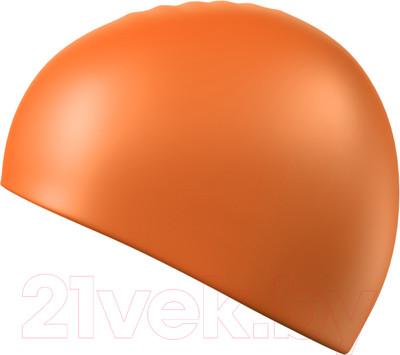 Шапочка для плавания Mad Wave Standart Cap Silicone (оранжевый)