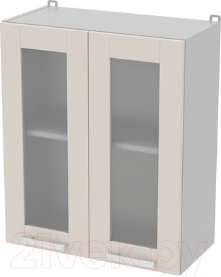 Шкаф навесной для кухни Интерлиния Компо ВШ60ст-720-2дв (персидский жемчуг)