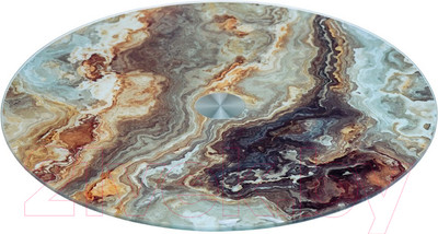 Тортовница вращающаяся Белбогемия Мрамор оникс 29369160 / 107480