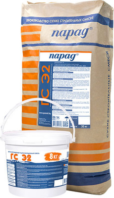 Гидроизоляция цементная Парад Эластичная двухкомпонентная ГС Э2 (20кг+8кг)
