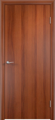 Дверь межкомнатная Verda Глухая гладкая 60x200 (итальянский орех)