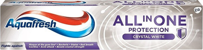 Зубная паста Aquafresh All in One Protection Crystal White (100мл)