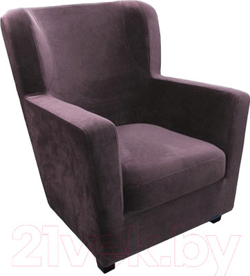 Кресло мягкое Lama мебель Фиона (Kiton721 Lavender)