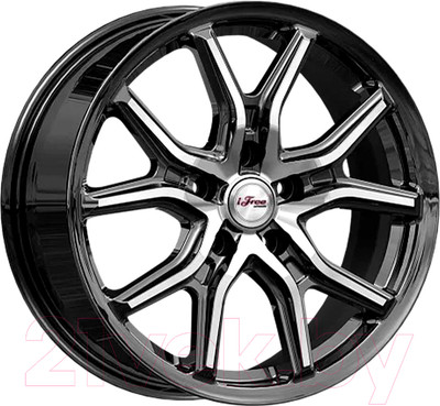 Литой диск iFree Страйк 17x6.5" 5x112мм DIA 57.1мм ET 33мм Блэк джек