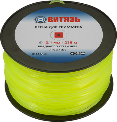 Леска для триммера ВИТЯЗЬ ЛКС-2.4-238 / 18026107