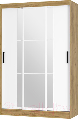 Шкаф-купе BTS Тайм ШКК-03 (крафт/белый)