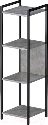 Стеллаж Макс Стайл СтМ-1220-F186ST9 (Egger бетон чикаго светло-серый F186 ST9)