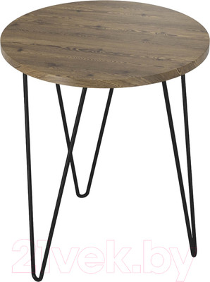 Журнальный столик Sheffilton SHT-CT79 (светлый орех/черный муар)