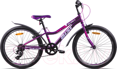 Велосипед AIST Rosy Junior 1.0 24 2024 (фиолетовый)
