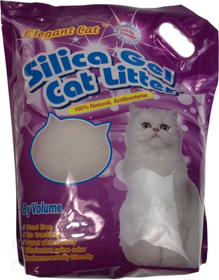 Наполнитель для туалета Elegant Cat Лаванда (5л/2.1кг)