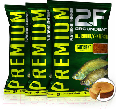 Набор для прикормки 2F Premium Универсал (3кг, коричневый)