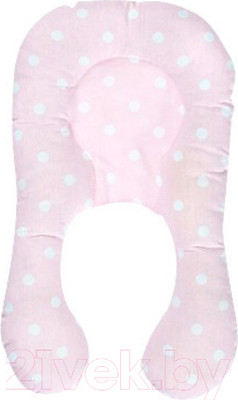 Подушка для малышей Bebekevi BEVI1045-2 (розовый в горошек)