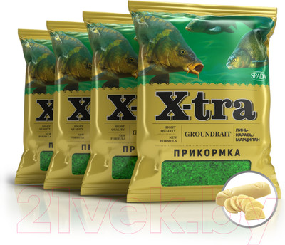 Набор для прикормки X-tra Линь-карась Марципан (3кг)