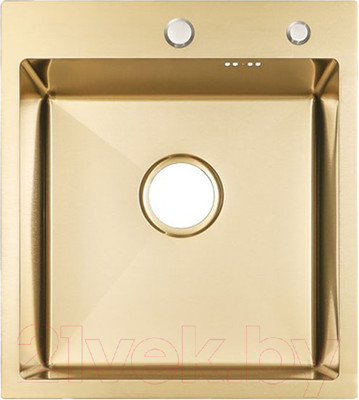 Мойка кухонная Arfeka Eco AR PVD Nano 45x50 (золото)