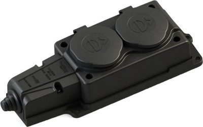 Колодка удлинителя Systeme (Schneider) Electric MultiSet MST4102BK