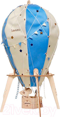 Конструктор электромеханический Lemmo Светильник Воздушный шар Сияние ночи / 02-23