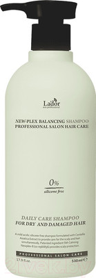 Шампунь для волос La'dor Newplex Balancing Shampoo Бессиликоновый (530мл)