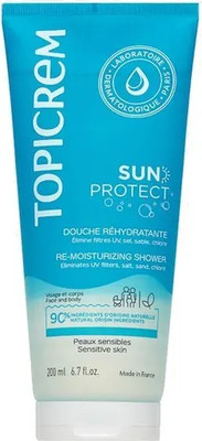Гель для душа Topicrem Sun Protect Увлажняющий (200мл)