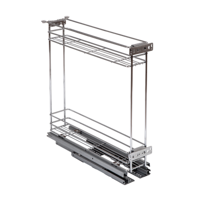 Корзина выдвижная AKS Norwig 200 нижняя (хром)