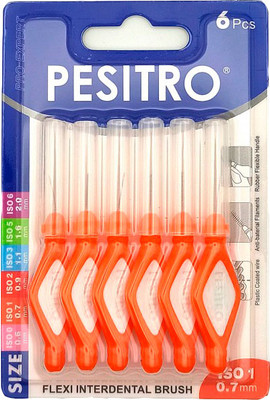 Ершики межзубные Pesitro ISO1 0.7мм (0.5мм, оранжевый)