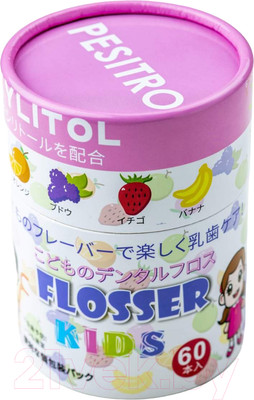 Зубная нить Pesitro Kids Флоссеры (60шт)
