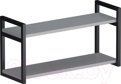Полка Макс Стайл Пн700 (серый асфальт)