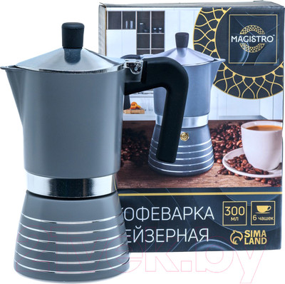 Гейзерная кофеварка Белбогемия Moka 29539795 / 107354
