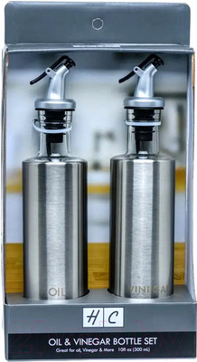 Набор дозаторов для масла/уксуса Белбогемия 52011S-2 / 107473 (2шт)