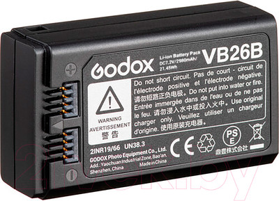 Аккумулятор для вспышки студийной Godox VB26B / 31318