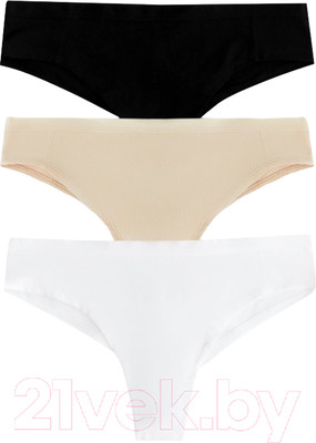 Комплект женских трусов Mark Formelle 412247H-3 (р.106, белый)