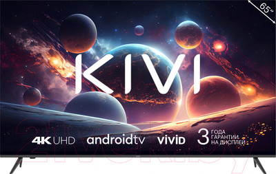 Телевизор Kivi 65" M65UD70B (черный)