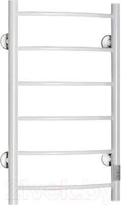 Полотенцесушитель электрический Roxen Santi BK-109AW-6T / 11030-4365W (белый)