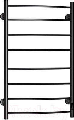 Полотенцесушитель электрический Roxen Santi BK-109AW-8T / 11030-5385B (черный)