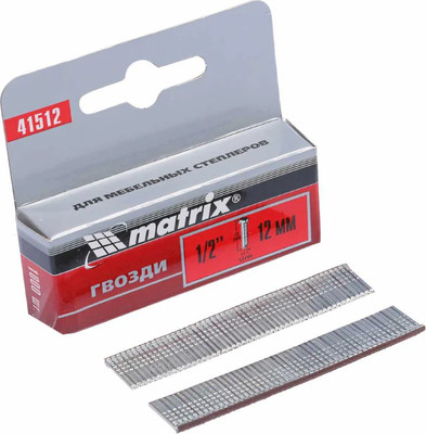Гвозди для степлера Matrix 41512